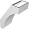 Ekena Millwork 5-in. W x 8-in. D x 12-in. H Imperial Architectural Grade PVC Knee Brace BRCP05X08X12IMP - alternate 5